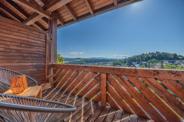 Modern & central with a view