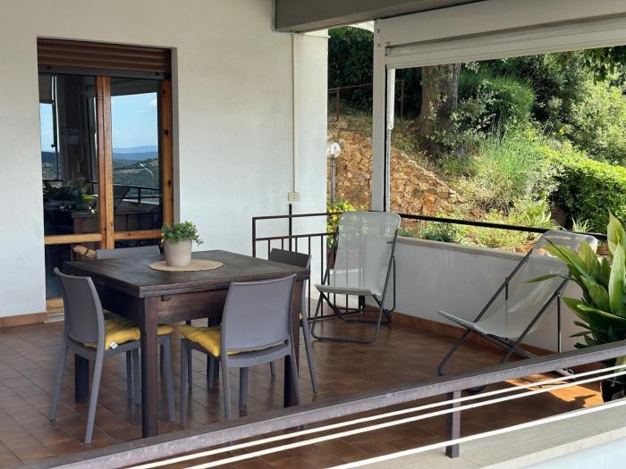 Ferienwohnung Dolce Vita Toskana - Massa Marittima mit Parkplatz und Fahrradkeller