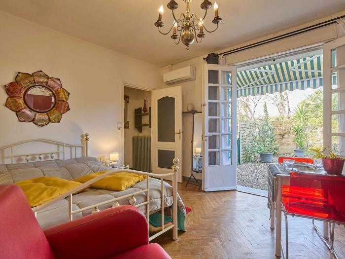 Studio climatisé avec jardin et Wifi - 2 pers. - Animaux admis - FR-1-841-11
