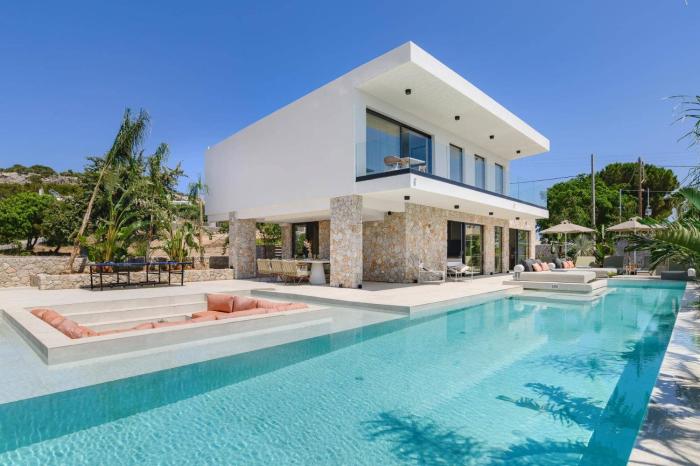 Villa Pefkos Sunset by Villa Plus