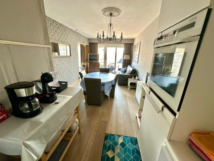 Charming Apartment direct access beach Blankenberge