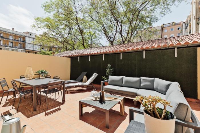 Malena - 3 bedrooms and terrace in Eixample Esquerra