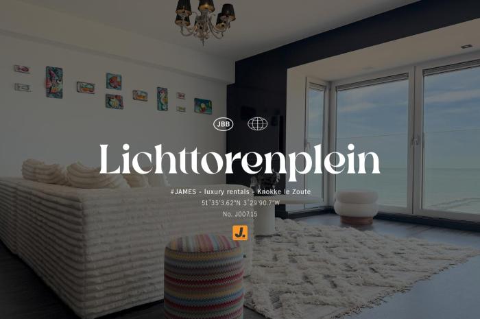 JAMES 15 - groovy design apartment with Knokke le Zoute sea view