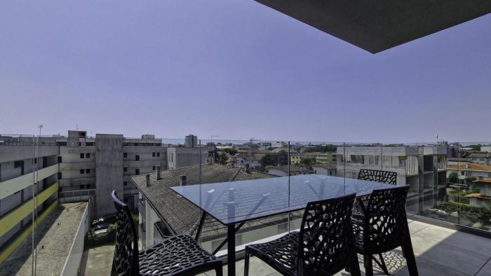 Renovated flat with terrace in Bibione