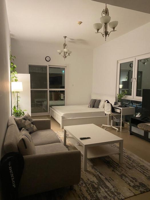 Studio with homely cozy and positive vibes