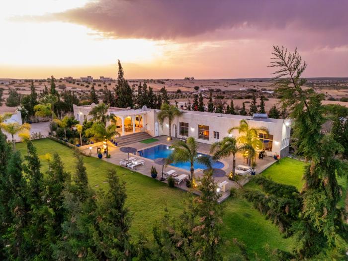 Chalet berbère 5 Chambres avec Piscine &Wifi fibre