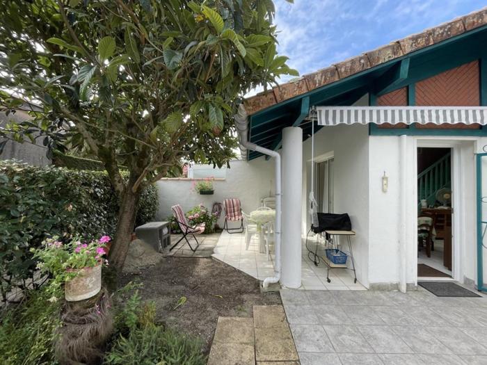 Charmant T2 mezzanine pour 4 pers. avec jardinet, proche du lac à Soustons - FR-1-379-72