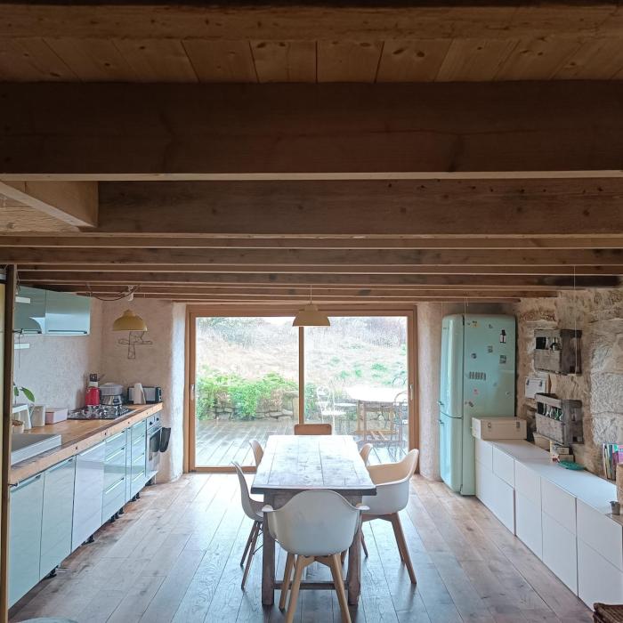 maison bretonne plage à pied