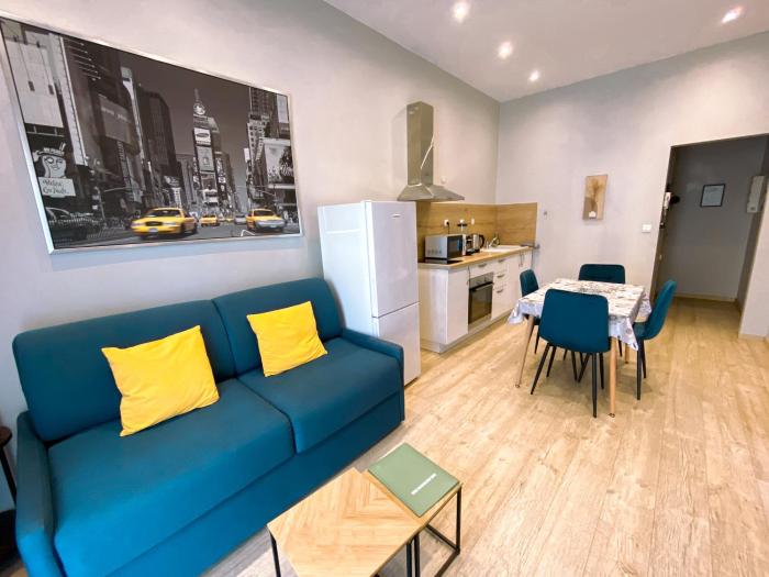 Confort & clim Logement 4 pers proche gare, centre et Polygone