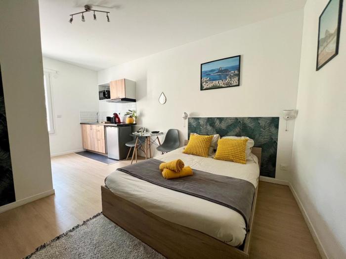 Studio Rio - Confortable avec jardin dété I proche gare et centre