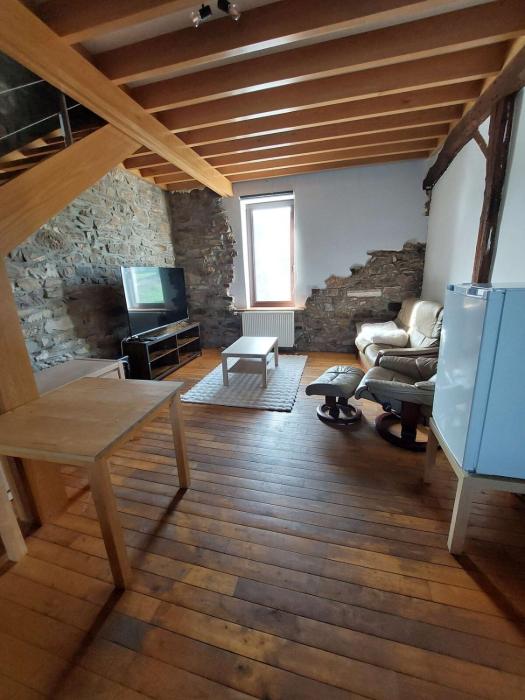 Charming country stone-wood house