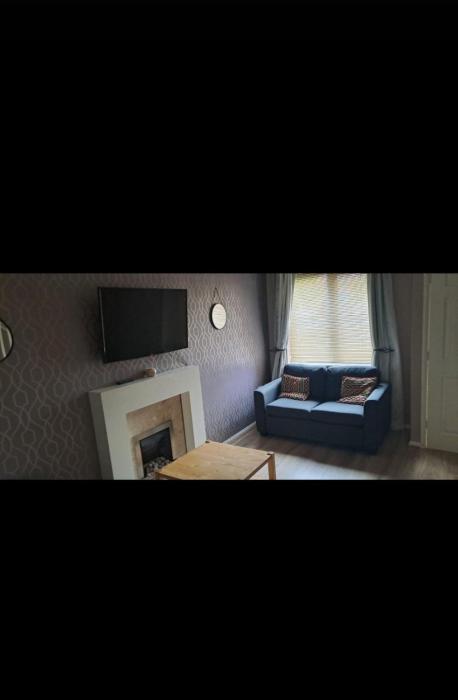 Family Room in a 2 bed room house