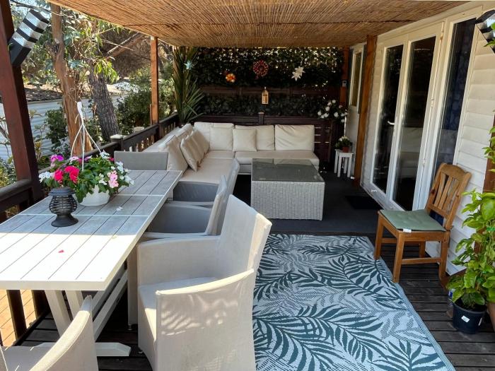 Bungalow vue mer Pampelonne St-Tropez