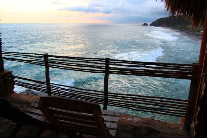 Oceanfront cabin in Playa Mermejita Mazunte