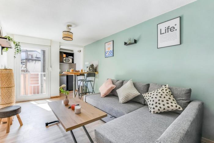 Toulouse centre Studio équipé, Netflix & fibre