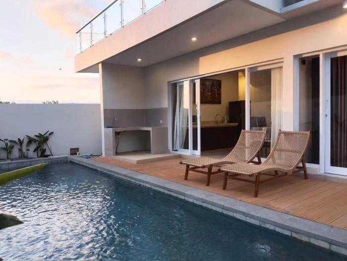 Three Bedrooms Villa with Pool & Rice Field View
