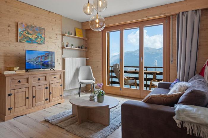 Thyon-les-Collons, 4 pers - Balcon avec vue