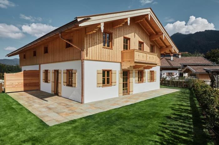 Luxury Alpine Chalet Kreuth I - Private Sauna & Mountain View