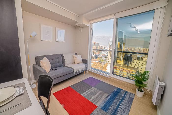 Estilo Industrial en un Comodo Departamento