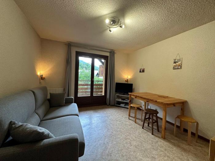 Studio cabine 4 pers proche télécabine avec Wi-Fi - FR-1-642-30