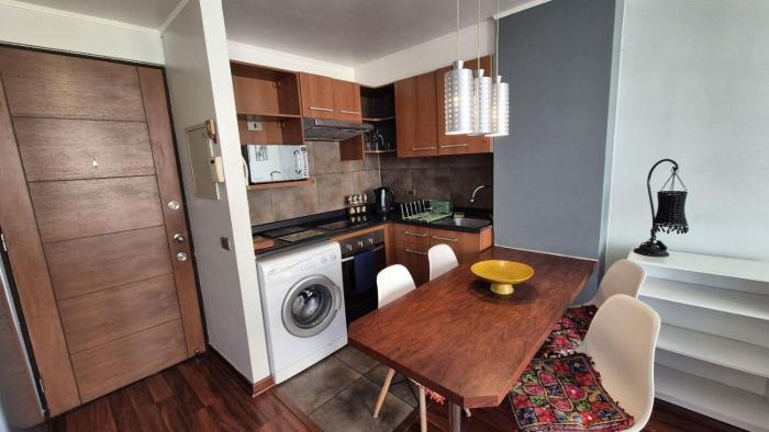 Apartamento Pet-Friendly com Piscina e Vista Rio - Recoleta, Centro, Santiago