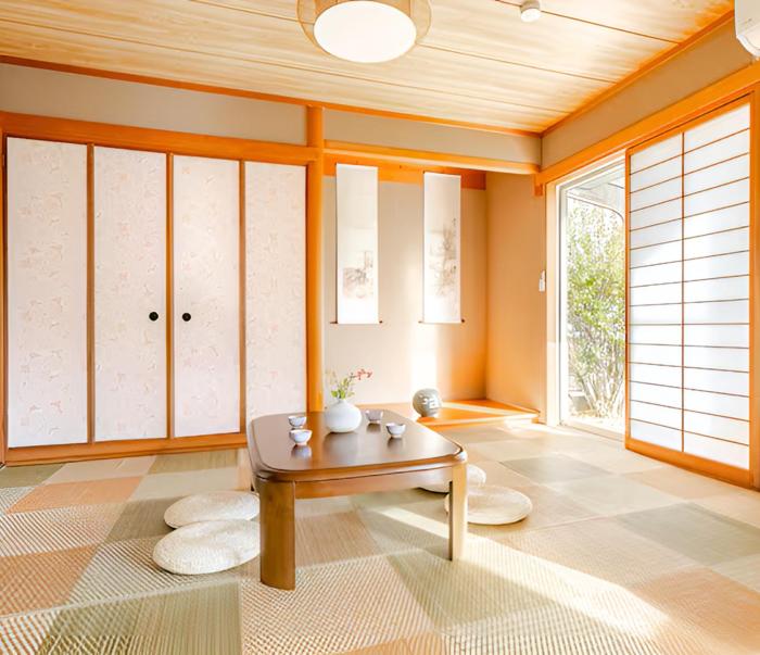 宿の夜夜 広々一棟貸し駐車場2台 浴室2箇所 大家族グループ旅行に最適 静かな環境