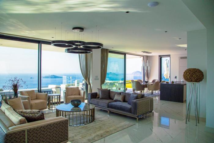 Luxury villa in Bodrum with breathtaking views