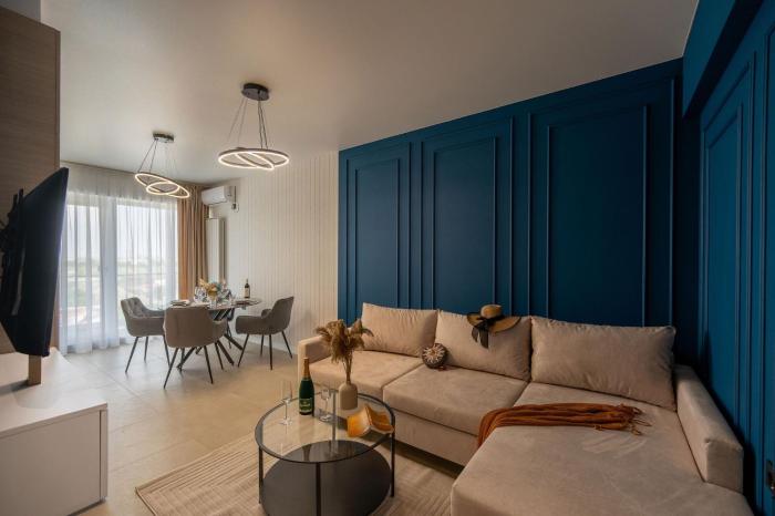 Viso Apartment in Odyssey-SeaView-Spa&Pool-Parking