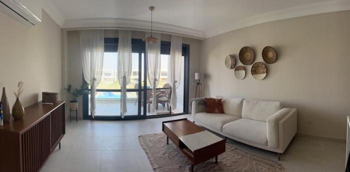 La Vista Ras El Hekma Sea & Pool View, 2BR Chalet