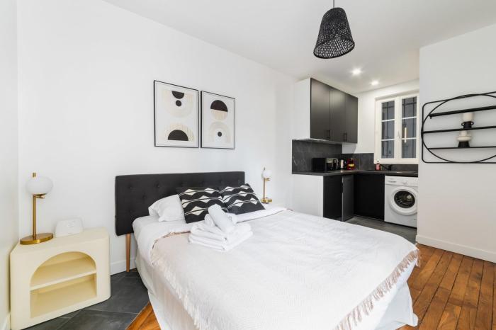 Studio refait a neuf proche Metro - Paris 19 - 2P