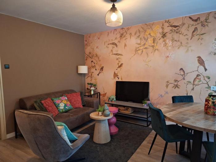 Heerlijk boshuisje Bosnest De Vink met privetuin nabij Veluwepark