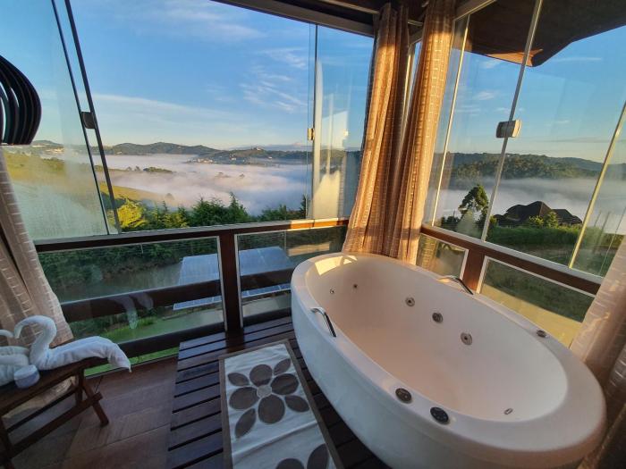 Chalé 3 com Hidro Acima das Nuvens