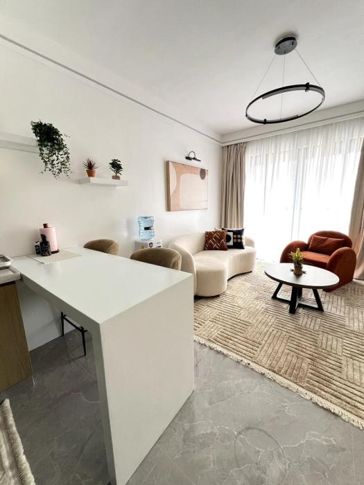 Modern 1-Bedroom Apartment, with heated pool