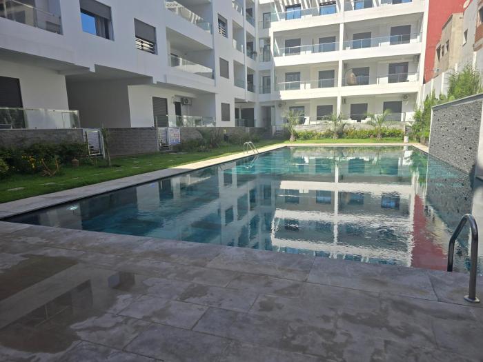 Appartement de vacances avec piscine a martil