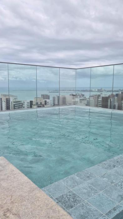 Studio moderno e completo Perto da Av, Beira Mar