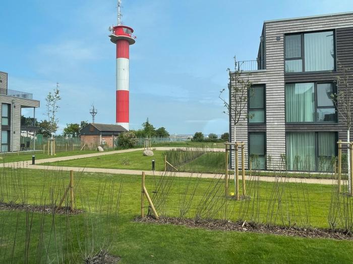 BeltBlick 14- Küstenleuchten - Moderne Ferienwohnung direkt am Strand mit Sauna und Garten!