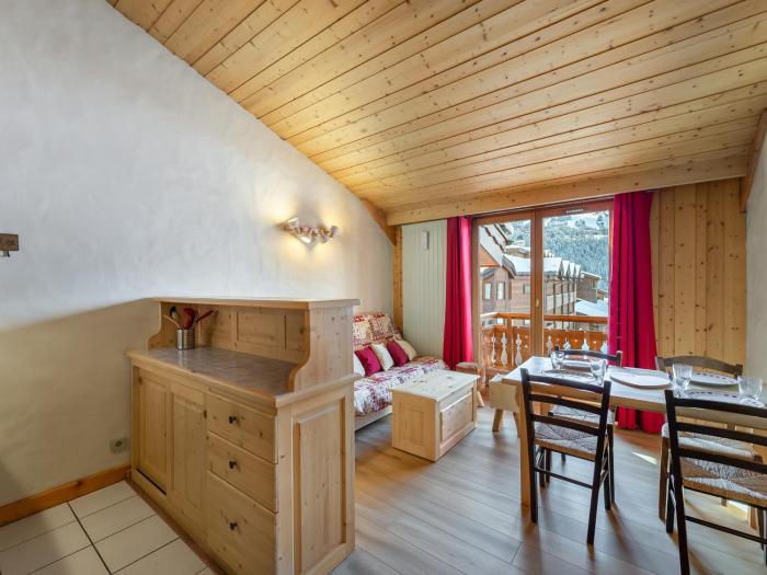 Studio confortable à Courchevel, proche des pistes - FR-1-563-107