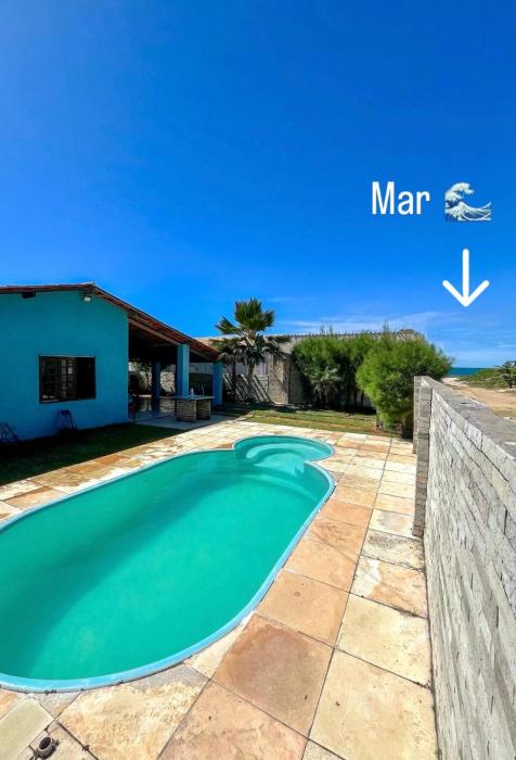 Casa Rústica em Morro Branco - na quadra da praia