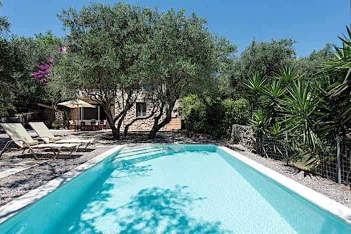 Private Corfu Villa 3 Bedrooms Villa Aziza Great Pool And Outdoor Area
