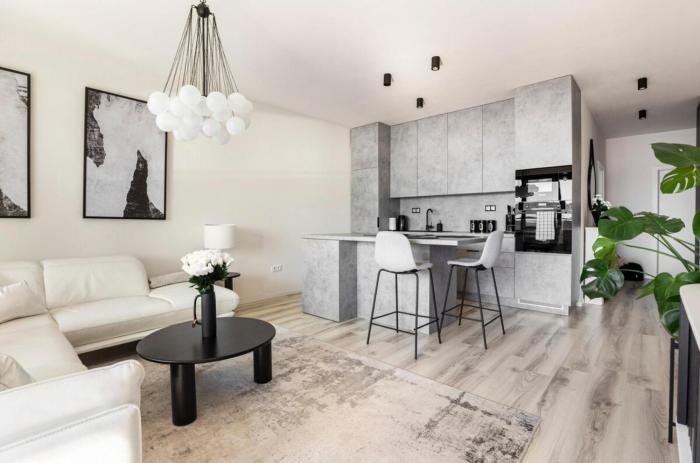 Luxury apartment, View&Garage&AC