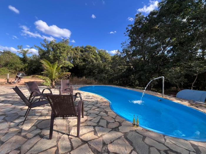 Casa com piscina em São Jorge Go