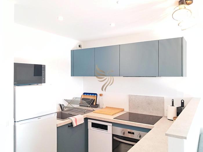 5-room studio - sea view- terrace - parking