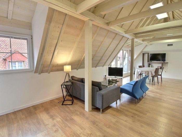 Duplex élégant pour 4 pers avec garage au centre de Colmar - FR-1-722-13