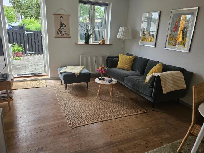 Lejlighed A med dejlig gårdhave på Thurø Kæledyr er IKKE gratis og skal tilføjes