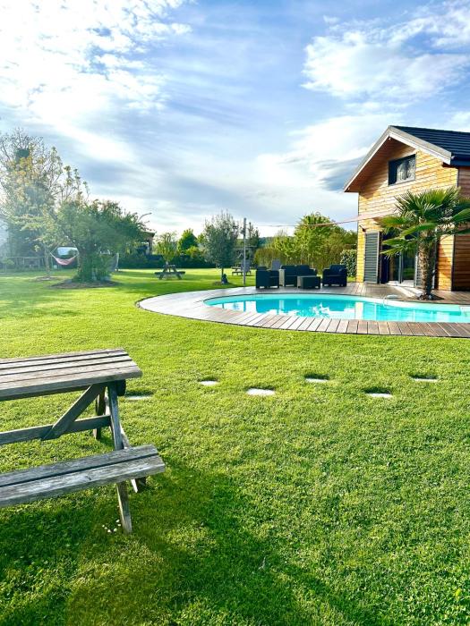 Chez Seb et Lilou - Chalet Tiny House - piscine partagée - parking - proche Mulhouse