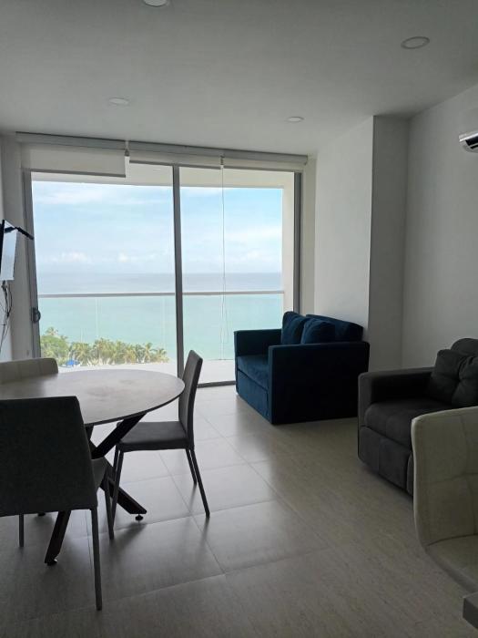 Edificio Sierra Beach Resort Pozos Colorados vista y salida al mar