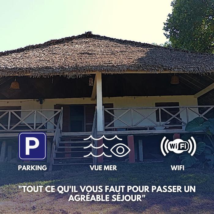Villa Métisse - vue mer - Parking -wifi