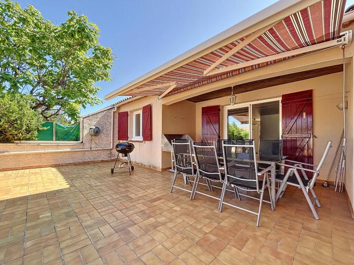 Villa plain pied 7 pers., jardin, parking, à 10 min plage - Palavas - FR-1-715-50