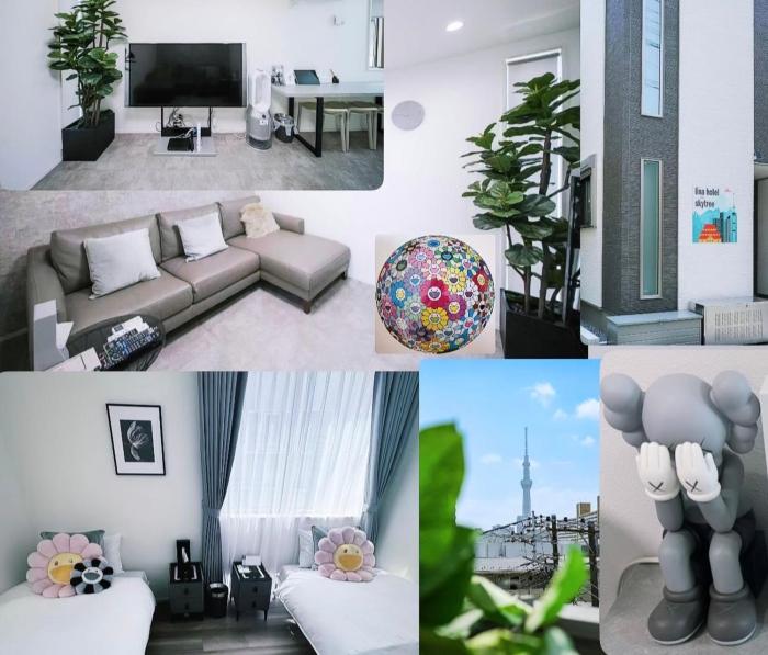 一軒家貸切 最大8名様 新築 八広駅徒歩30秒 スカイツリーまで電車で4分 浅草まで8分 羽田直通