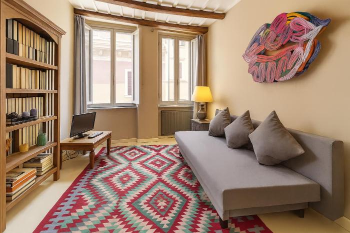 Charming duplex in central Rome